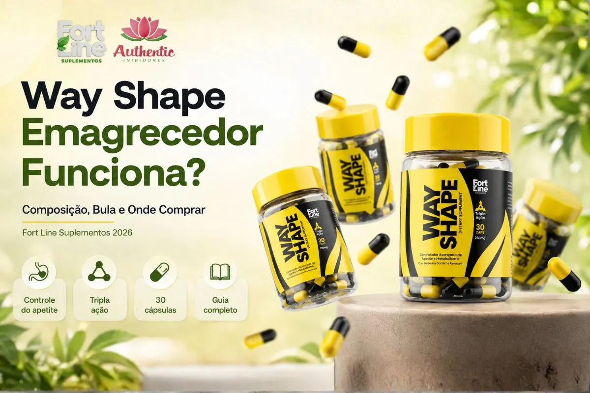 way shape emagrecedor original - fortline suplementos